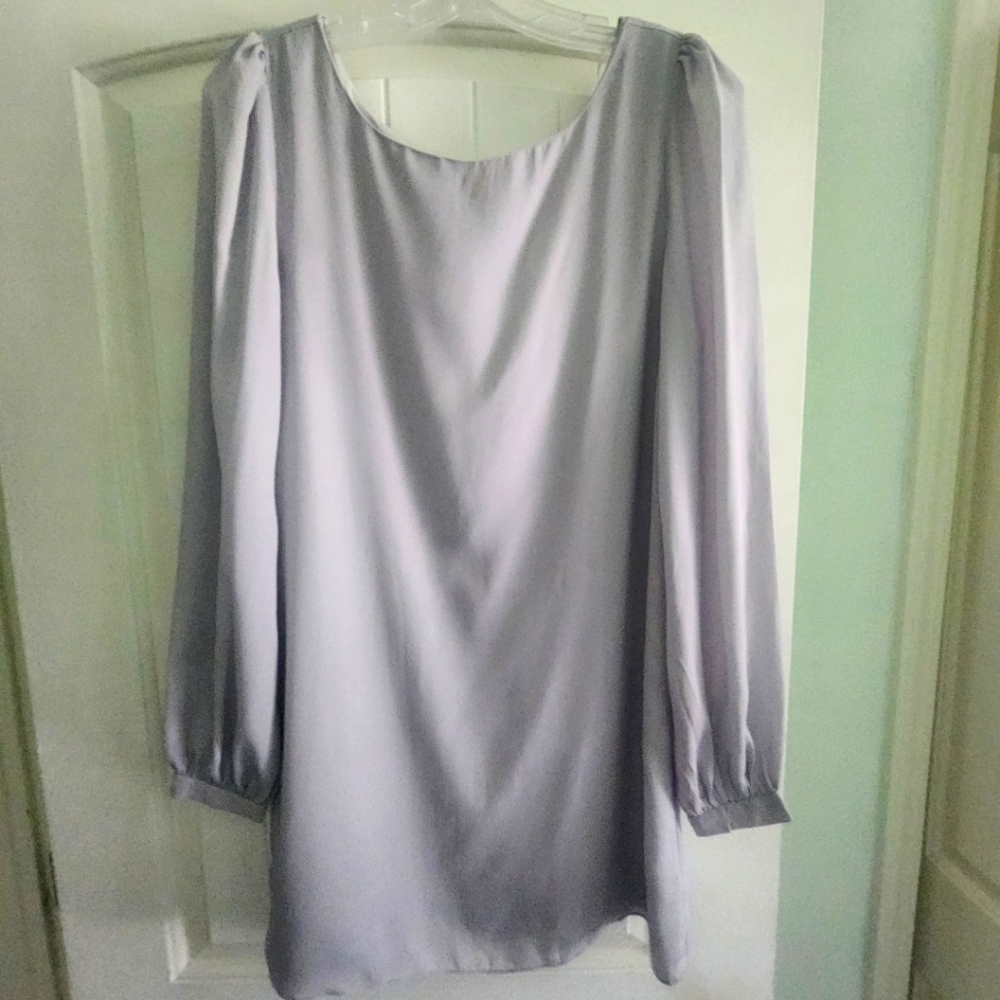 Lulu's Elegant Lavender Dress